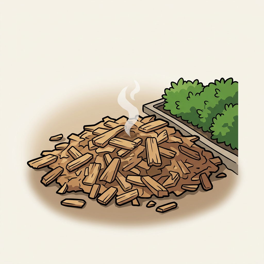 Wood-Chip Mulch